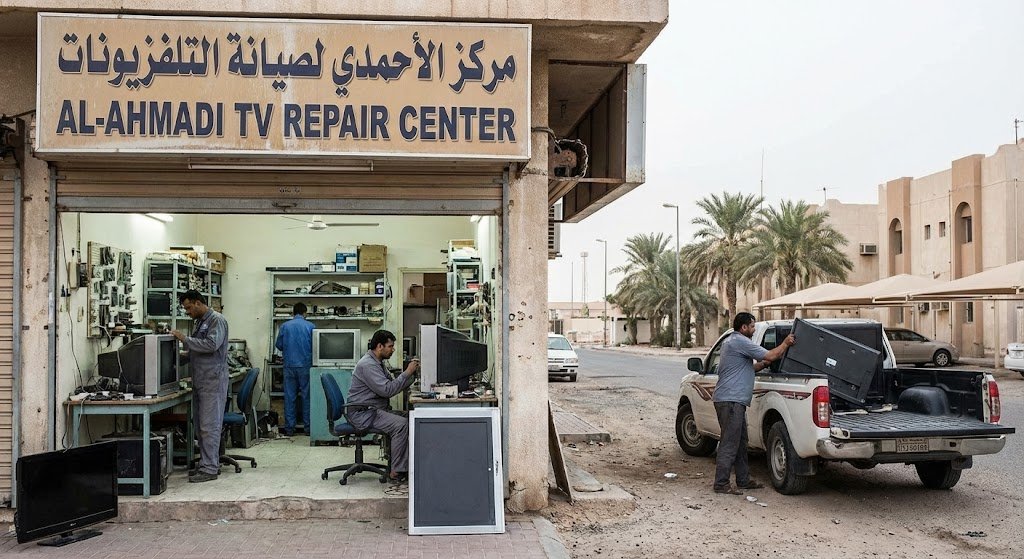 تصليح تلفزيونات الاحمدي الكويت