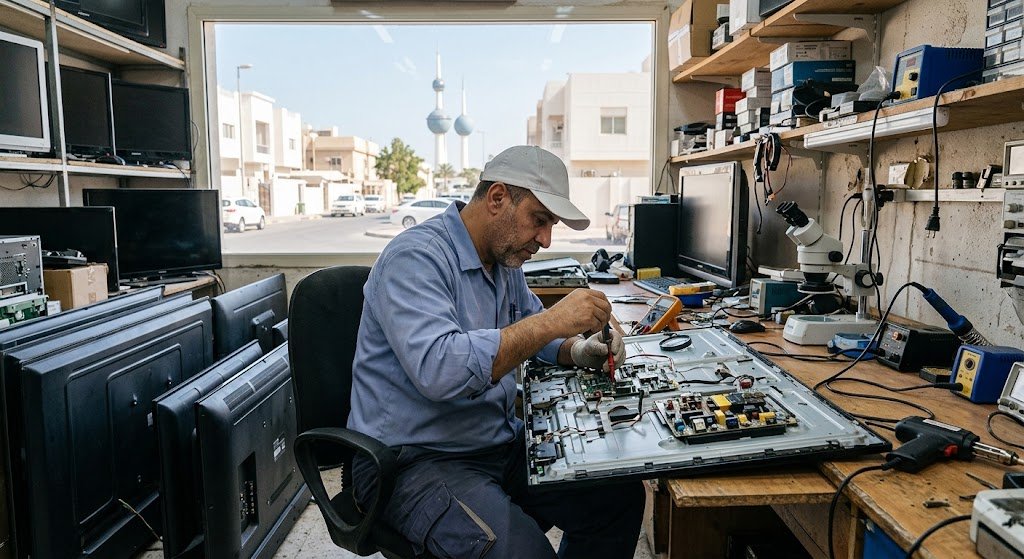 تصليح تلفزيونات الجابرية الكويت